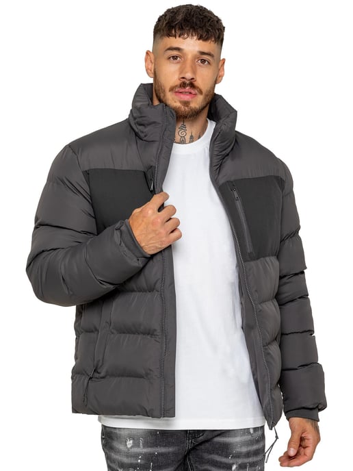 Enzo Milano | Herren Wattierte Pufferjacke - Image 4