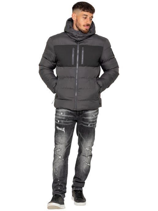 Enzo Milano | Herren Wattierte Pufferjacke - Image 6