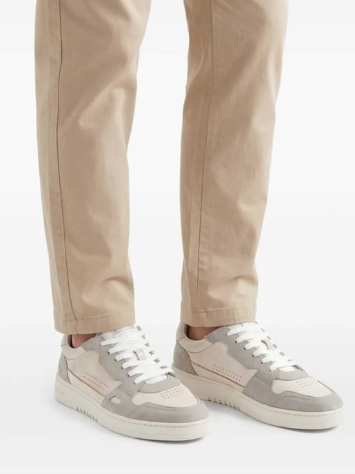 Axel Arigato Graue Kalbleder Bos Taurus Sportlichen Sneakers - Image 5