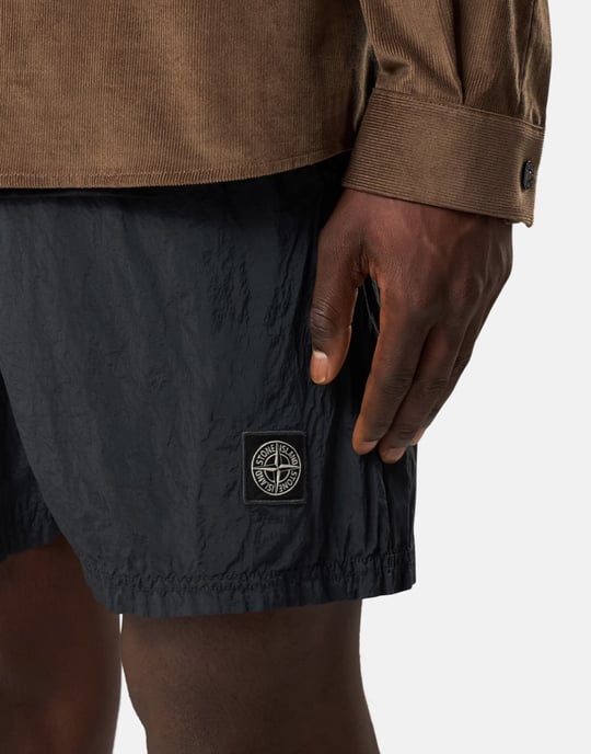 Badehose aus Nylon mit Metalllogo - Image 4