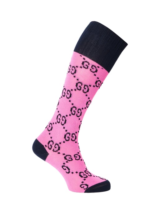 Lange Socken mit Monogramm-Logo - Image 2