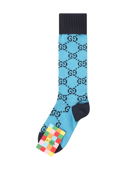Lange Socken mit Monogramm-Logo - Image 1