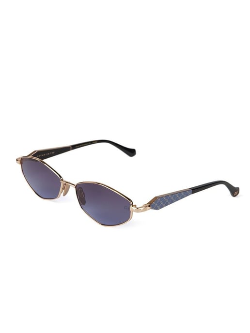 Ana Hickmann Sonnenbrille Gold/Schwarz - Image 1