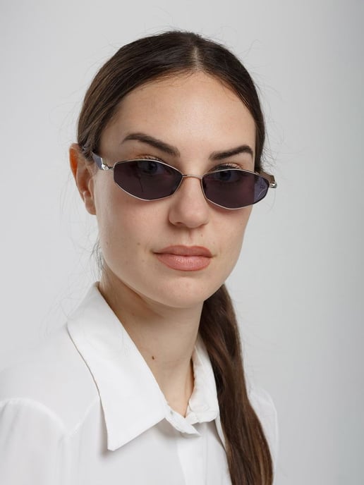 Ana Hickmann Sonnenbrille Silber/Schwarz - Image 4