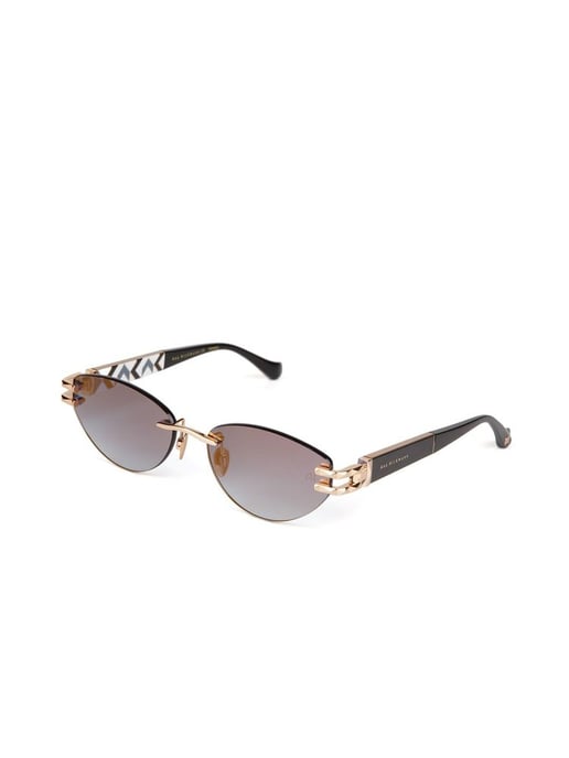 Ana Hickmann Sonnenbrille Gold/Schwarz - Image 1