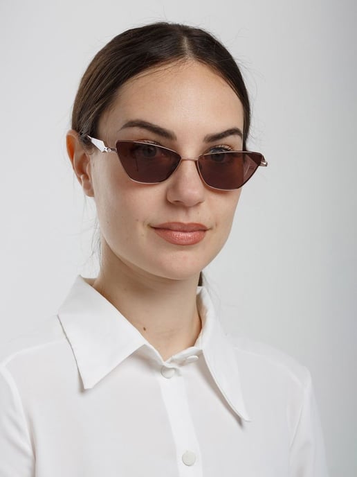 Ana Hickmann Sonnenbrille Roségold/Rot - Image 4