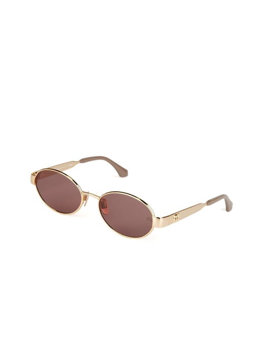 Ana Hickmann Sonnenbrille Gold/Braun - Image 1