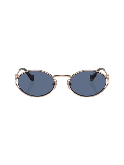 Miu Miu Sonnenbrille Blau/Gold - Image 2