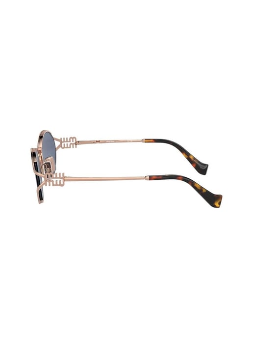 Miu Miu Sonnenbrille Blau/Gold - Image 3