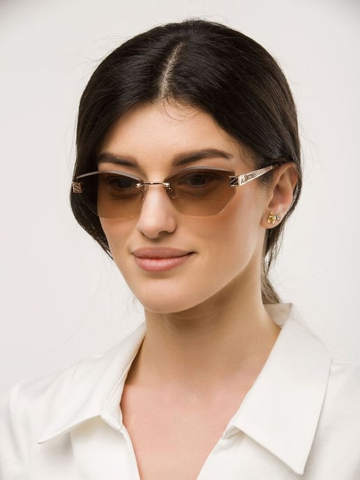 Just Cavalli Sonnenbrille Glänzendes Kupfergold - Image 4