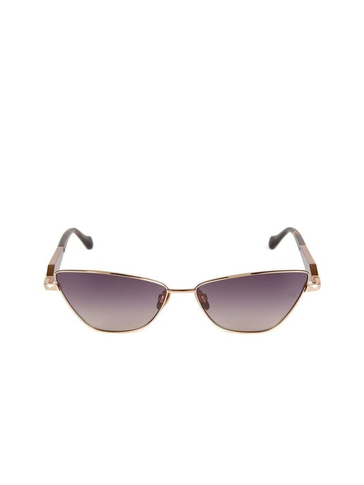Ana Hickmann Sonnenbrille Gold/Braun - Image 2