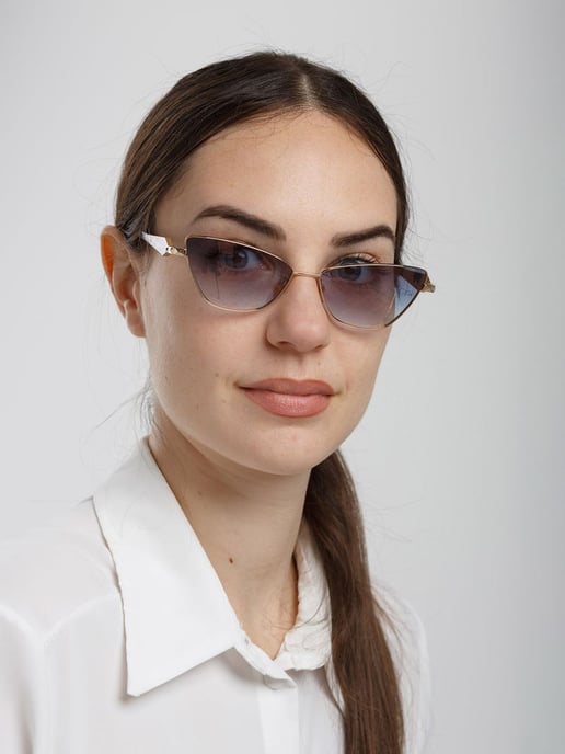 Ana Hickmann Sonnenbrille Gold/Blautönung - Image 4