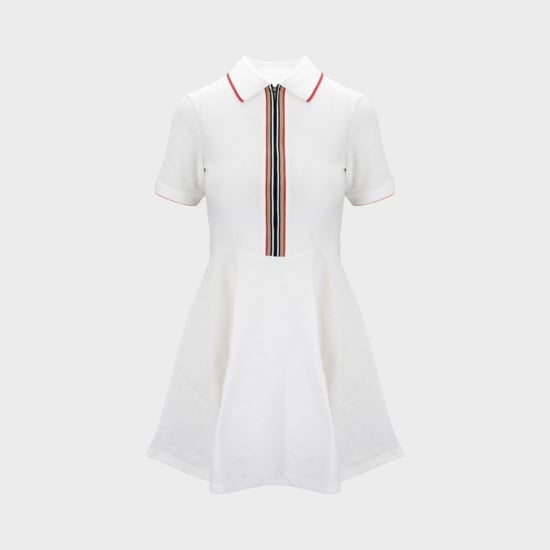 Burberry Keiley Polo-Kleid - Weiß - Image 1