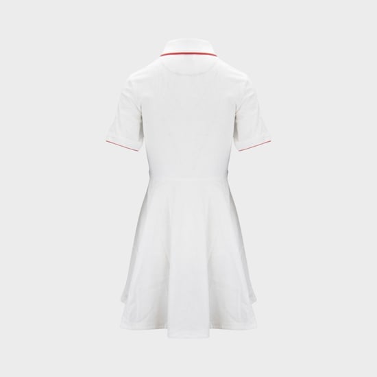 Burberry Keiley Polo-Kleid - Weiß - Image 3
