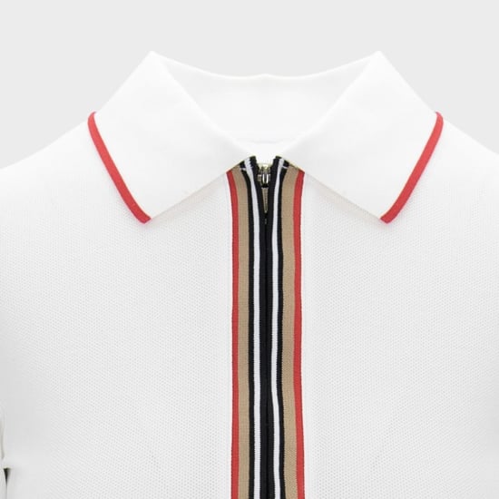 Burberry Keiley Polo-Kleid - Weiß - Image 4