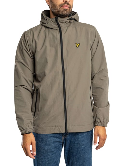 Lyle & Scott Kapuzenjacke Mit Kontrastfarbenem Reißverschluss, Grau - Image 1