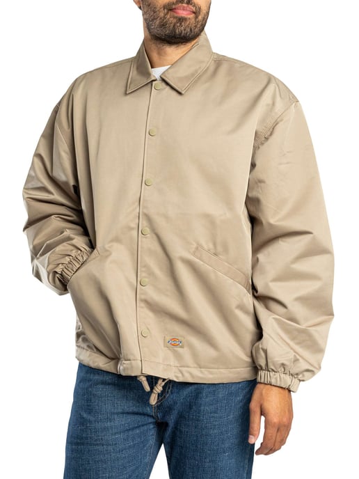 Dickies Parks Coach Jacke, Beige - Image 2