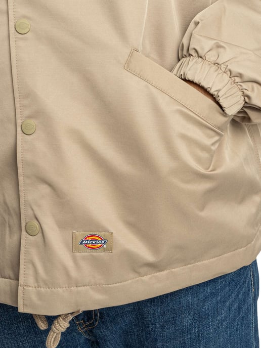 Dickies Parks Coach Jacke, Beige - Image 4