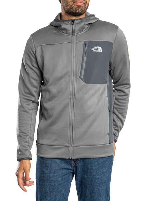 The North Face Logo Kapuzenjacke, Grau - Image 2