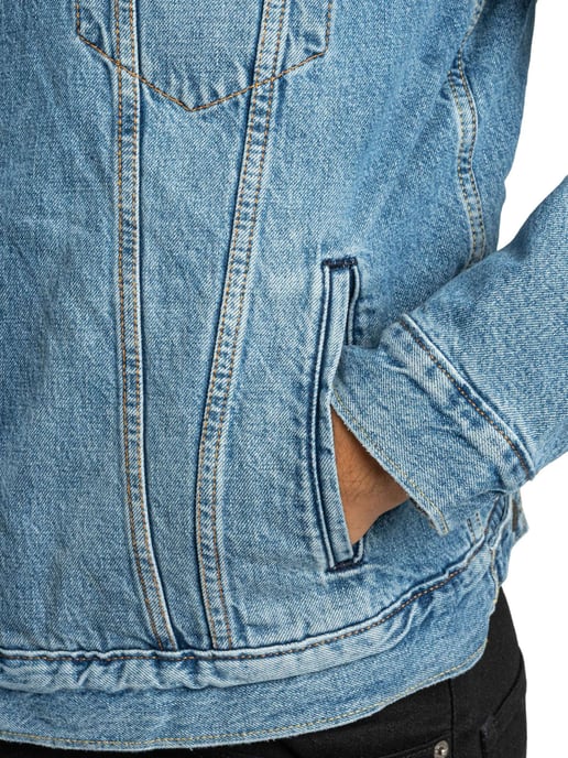 Levi's Typ 3 Sherpa Trucker Jacke, Blau - Image 5