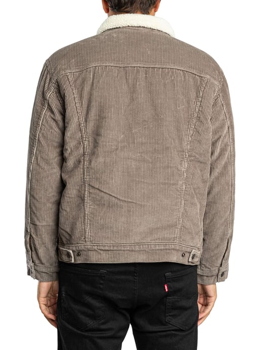 Levi's Sherpa-Jacke Mit Lockerer Passform, Grau - Image 3