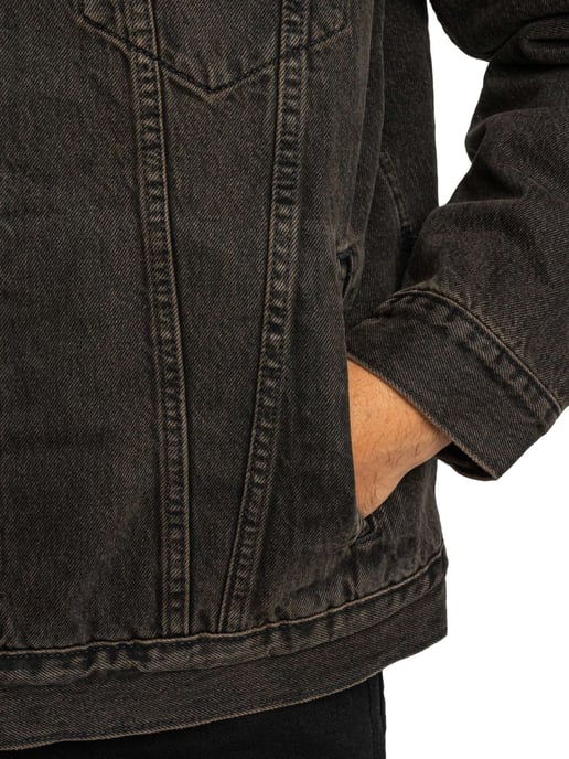 Levi's Sherpa-Jacke Mit Lockerer Passform, Schwarz - Image 4