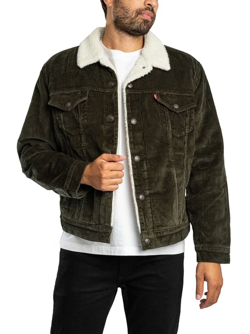 Levi's Truckerjacke Aus Sherpa-Cord Typ 3, Braun - Image 2