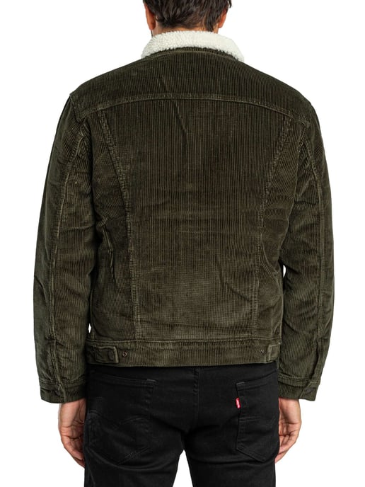 Levi's Truckerjacke Aus Sherpa-Cord Typ 3, Braun - Image 3