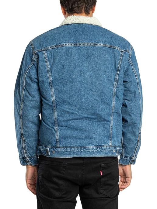 Levi's Sherpa-Jacke Mit Lockerer Passform, Blau - Image 3