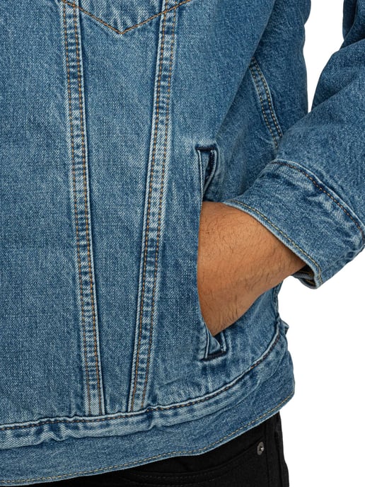 Levi's Sherpa-Jacke Mit Lockerer Passform, Blau - Image 4