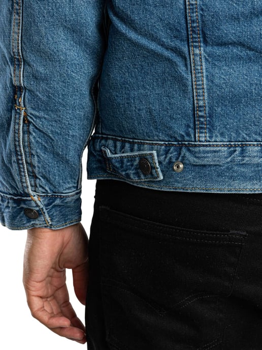Levi's Sherpa-Jacke Mit Lockerer Passform, Blau - Image 6