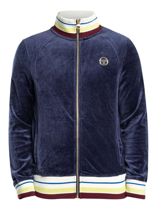 Sergio Tacchini Sartori Velours-Trainingsjacke, Blau - Image 6