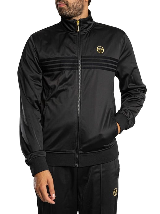 Sergio Tacchini Neue Varena Trainingsjacke, Schwarz - Image 2