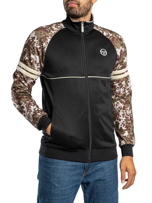 Sergio Tacchini Logo Track Jacke, Schwarz - Image 2