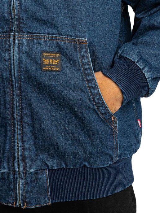 Levi's Potrero Jeans-Kapuzenjacke, Blau - Image 4