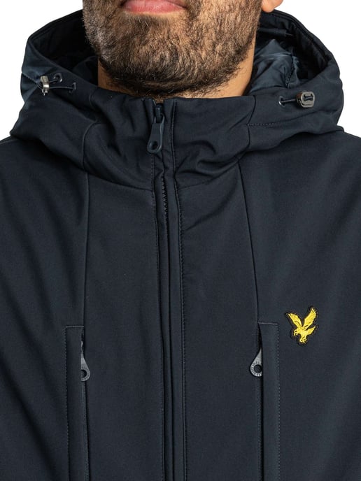 Lyle & Scott Wattierte Softshelljacke, Blau - Image 5