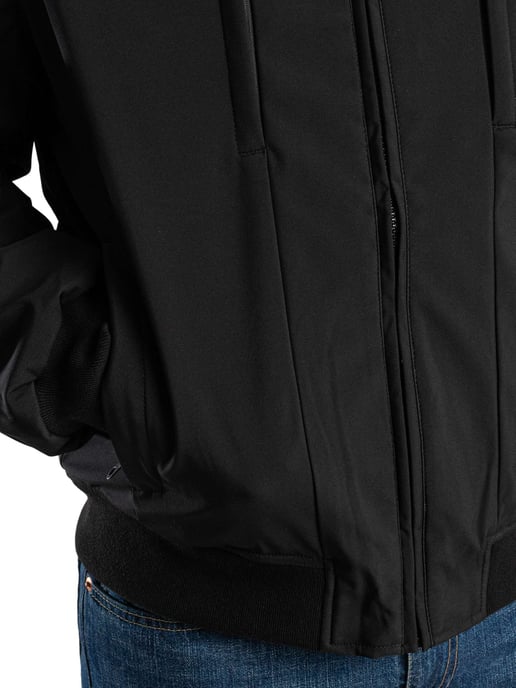 Lyle & Scott Wattierte Softshelljacke, Schwarz - Image 4