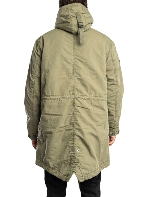 Superdry Militärparkajacke, Grün - Image 3