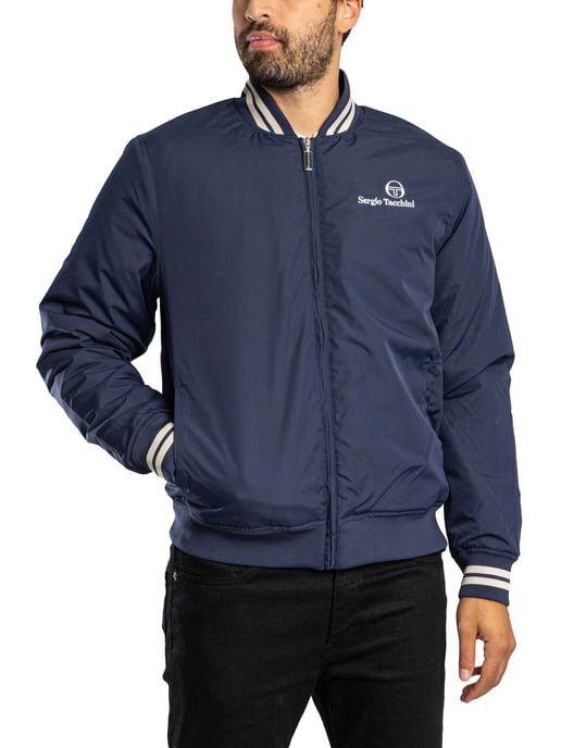 Sergio Tacchini Court Bomberjacke, Blau - Image 2