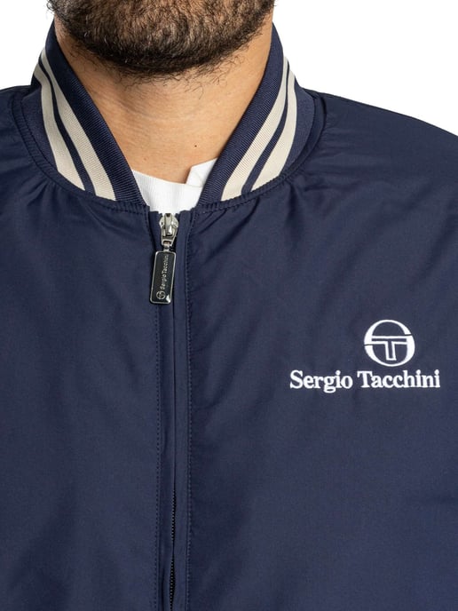 Sergio Tacchini Court Bomberjacke, Blau - Image 5