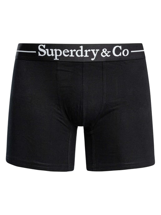 Superdry 3Er Boxershorts, Schwarz - Image 2