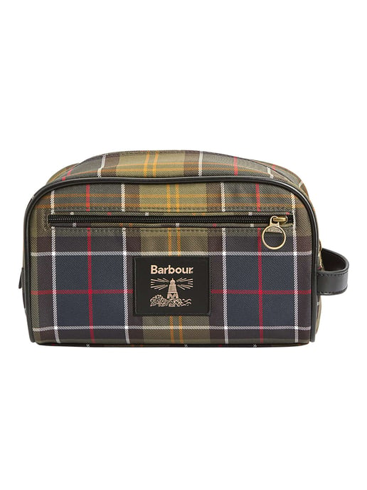Barbour Tartan-Kulturbeutel, Mehrfarbig - Image 1