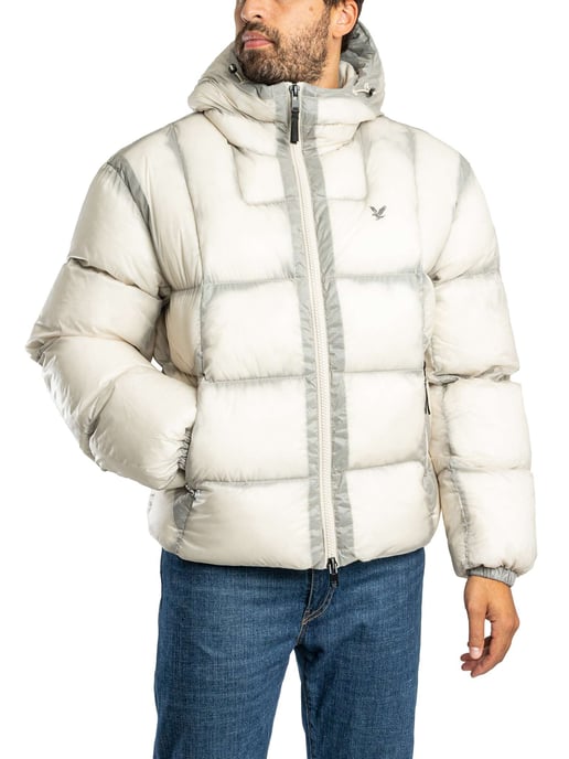 Lyle & Scott Durchsichtige Steppjacke, Beige - Image 2
