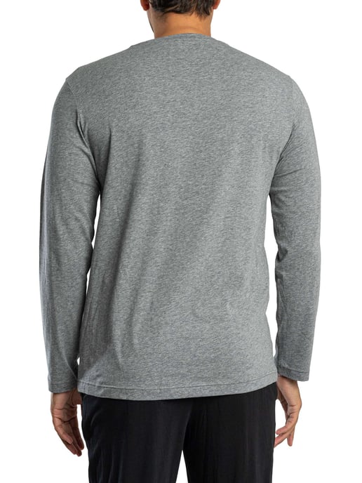 Emporio Armani Jersey-Langarmpyjama-Set, Blau - Image 4