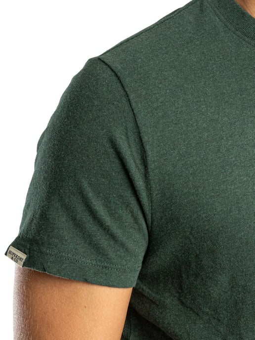 Superdry Essentielles SDCO-Logo EMB-T-Shirt, Grün - Image 5