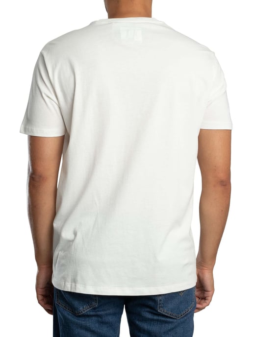 Armani Exchange T-Shirt Mit Großem Logo Auf Der Brust, Weiß - Image 3
