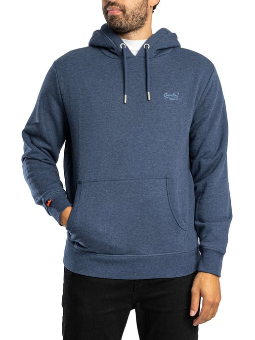 Superdry Kapuzenpullover Mit Essential-Logo, Blau - Image 1