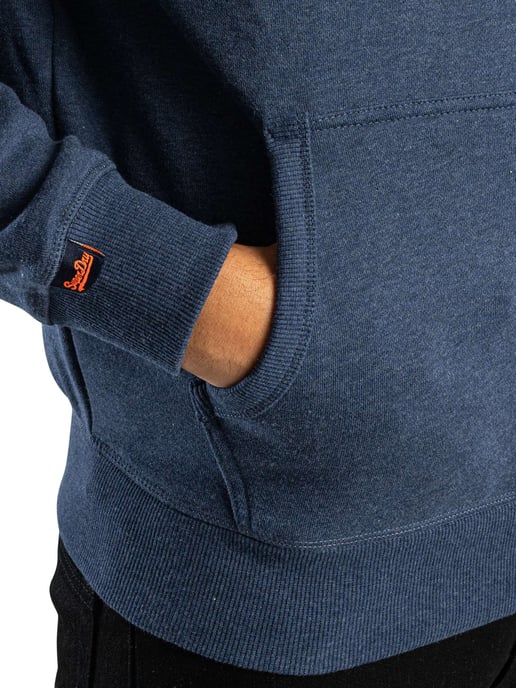Superdry Kapuzenpullover Mit Essential-Logo, Blau - Image 6