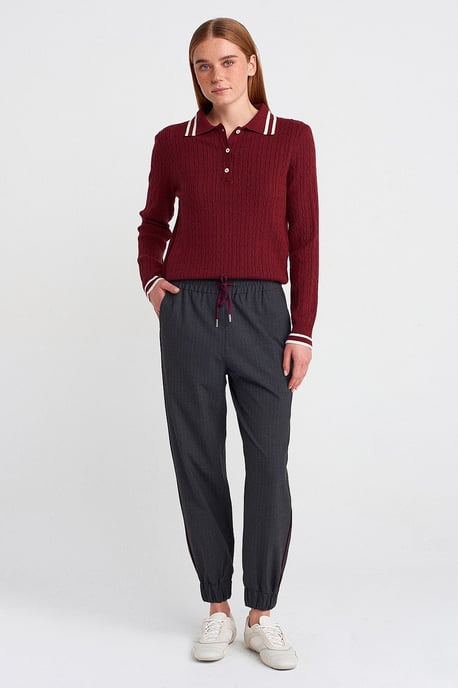 Damen Jogginghose mit elastischem Bund - Image 1