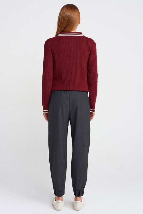 Damen Jogginghose mit elastischem Bund - Image 2